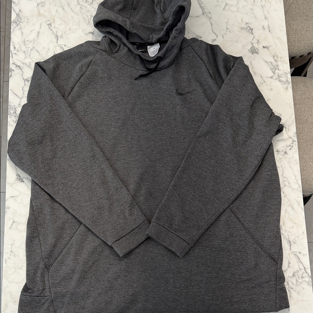 Nike Men's Charcoal Hoodie